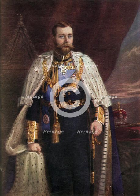 'H.M. King George V', c1911. Creator: Unknown.