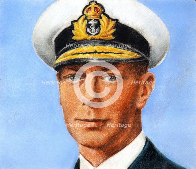 HM King George VI, c1944. Creators: William Timym, Central Office of Information.
