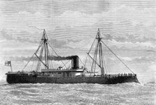 H.M. iron-clad ram Rupert, 1874. Creator: Unknown