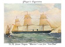 H.M. Steam Frigate "Warrior" --our first "Iron-Clad", 1936. Creator: Unknown