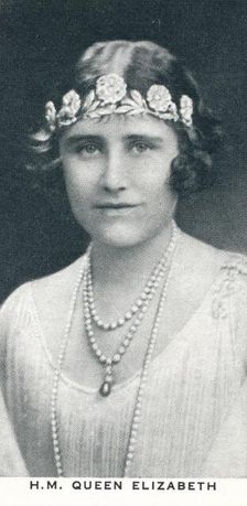 HM Queen Elizabeth c1930 (1937). Creator: Unknown