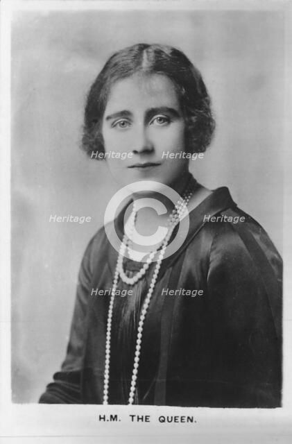 'HM Queen Elizabeth, the Queen Mother', 1937. Creator: Unknown.