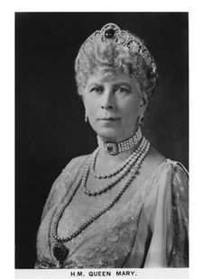 HM Queen Mary (1867-1953), 1937. Creator: Unknown