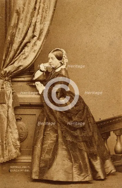 HM Queen Victoria, Empress of India, c1870s. Creator: Unknown.