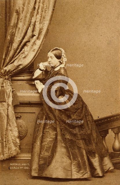 HM Queen Victoria, Empress of India, c1870s. Creator: Unknown.