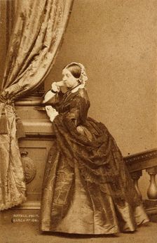 HM Queen Victoria, Empress of India, c1870s. Creator: Unknown