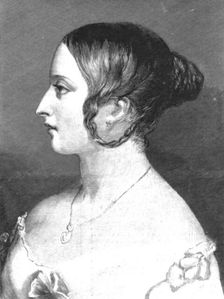 H.M. The Queen, from a Portrait Painted about the time of the birth of the Prince of... 1891. Creator: William Charles Ross