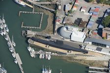 HMS Alliance, WW2 submarine, Royal Navy Submarine Museum, Gosport, Hampshire, 2018. Creator: Historic England