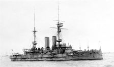 HMS Bulwark British battleship, c1899-1914