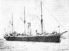 H.M.S. Brisk, 1890. Creator: Unknown