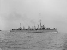 HMS Broke 1914. Creator: Kirk & Sons of Cowes