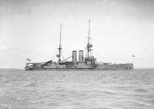 HMS Hindustan 1911. Creator: Kirk & Sons of Cowes