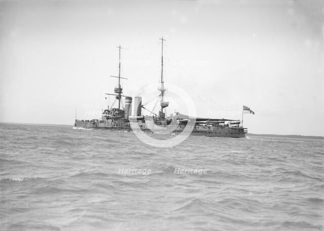 'HMS Hindustan', 1911. Creator: Kirk & Sons of Cowes.