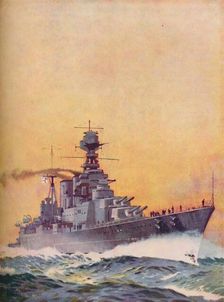 HMS Hood was laid down in 1916 and completed in 1920 1937
