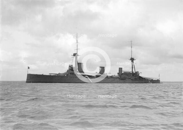 'HMS Indefatigable', 1912.  Creator: Kirk & Sons of Cowes.