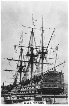 HMS Victory Portsmouth, Hampshire, 1936