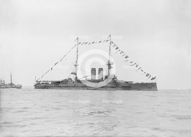HMS Zealandia, 1913. Creator: Kirk & Sons of Cowes.
