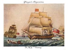 H.M.S."Victory", 1936. Creator: Unknown