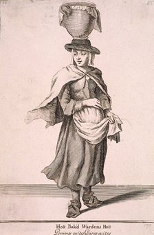 Hot Bak'd Wardens Hot Cries of London, (c1688?). Artist: Anon