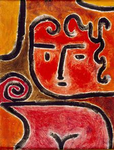 Hot-Blooded Girl, 1938. Creator: Klee, Paul (1879-1940)