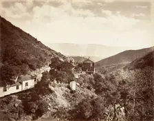 Hot Sulphur Springs, Santa Barbara, 1876, printed ca. 1876. Creator: Carleton Emmons Watkins