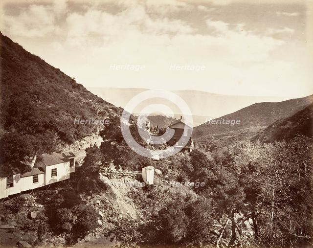 Hot Sulphur Springs, Santa Barbara, 1876, printed ca. 1876. Creator: Carleton Emmons Watkins.