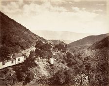 Hot Sulphur Springs, Santa Barbara, 1876, printed ca. 1876. Creator: Carleton Emmons Watkins