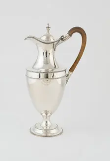 Hot Water Jug, London, 1785/86. Creator: Hester Bateman