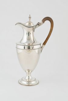 Hot Water Jug, London, 1785/86. Creator: Hester Bateman