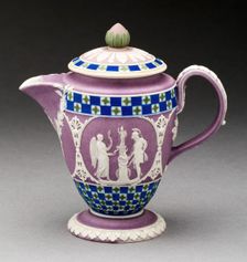 Hot Water Pitcher, Burslem, c. 1800. Creator: Wedgwood
