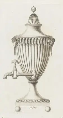Hot Water Urn, ca. 1790. Creator: Matthew Boulton