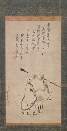 Hotei, 1616. Creator: Kano Takanobu