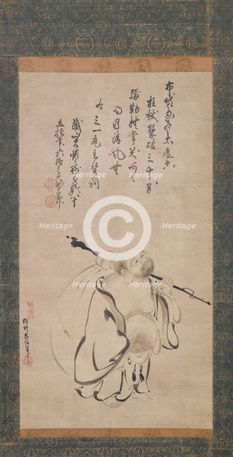 Hotei, 1616. Creator: Kano Takanobu.