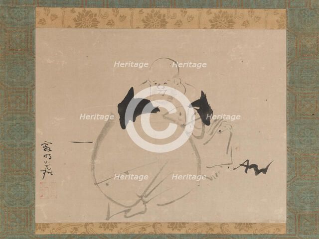 Hotei, after 1704. Creator: Ogata Korin.