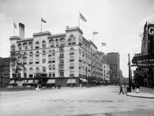 Hotel Cadillac, Detroit, Mich., between 1900 and 1915. Creator: Unknown