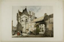 Hotel Cluny, Paris, 1839. Creator: Thomas Shotter Boys