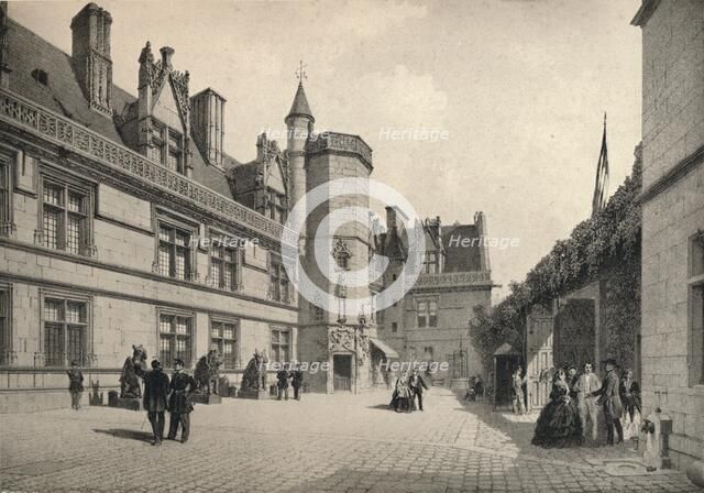 'Hotel and Musee de Cluny', 1915. Artist: PH Benoist.