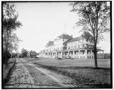 Hotel Ausable Chasm, Ausable Chasm, N.Y., between 1900 and 1905. Creator: Unknown