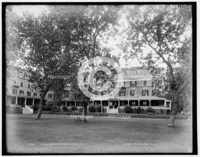 Hotel Gladstone, Narragansett, R.I., between 1880 and 1899. Creator: Unknown.