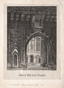 Hotel da Ville de la Rochelle, France. Creator: Alois Senefelder (German, 1771-1834)