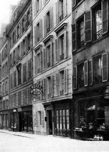 Hotel D'Alsace, Paris, 1914. Creator: Unknown