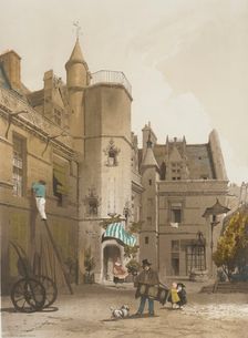 Hôtel de Cluny, Paris, 1839. Creator: Thomas Shotter Boys