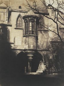 Hotel de Cluny, Paris, ca. 1851. Creator: Gustave Le Gray