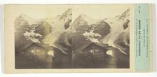 Hotel de la Jungfrau et vue de la Jungfrau, 1850-1900. Creator: Unknown