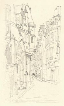 Hotel de Sens 1915. Artist: David Young Cameron