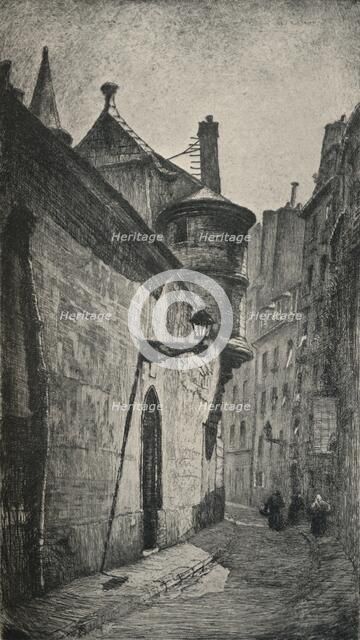 'Hotel de Sens', 1915. Artist: George T Plowman.