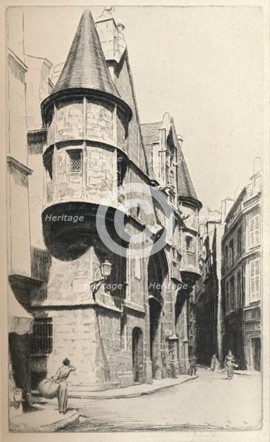 'Hotel de Sens', 1915. Artist: Otto J Schneider.