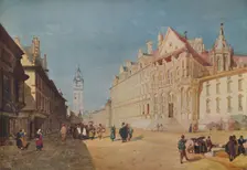 Hotel De Ville, Ghent 1923. Artist: John Sell Cotman