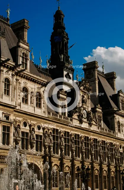 Hôtel de Ville, París, 2008.  Creator: LTL.
