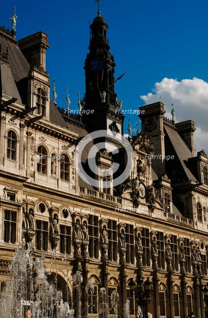 Hôtel de Ville, París, 2008.  Creator: LTL.